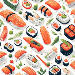 Delicious Sushi Design Very Cool
