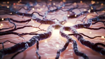 the auditory cortex glowing as sound waves enter, a muffled mother’s voice creating sparks of recognition