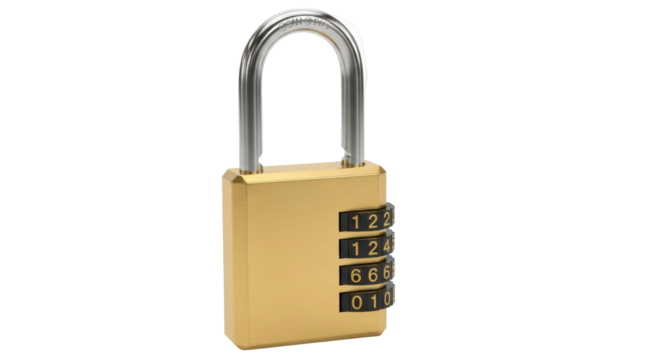 Isolated Combination Lock