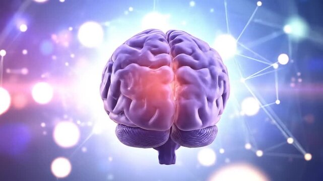 3D Human Brain Anatomy, Detailed Visualisation
