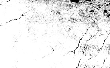 Black Dust Particles Overlay. Vector Grunge Texture