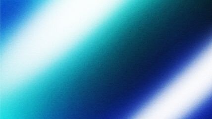 blue and teal gradient grainy texture background with diagonal light effect and smooth abstract design