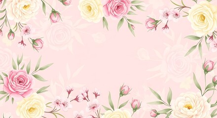 A stunning floral arrangement in pink and cream hues.