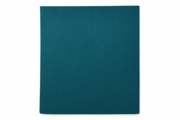 Teal square providing ample space for adding text or other elements, ideal for presentations, websites, and graphic design projects