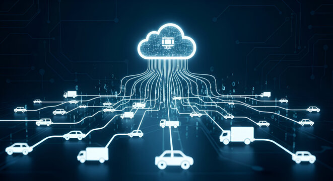 Cloud-Connected Mobility: Illustrating the Future of Transportation Networks and Data Exchange