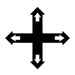 Fototapeta premium cross and arrow