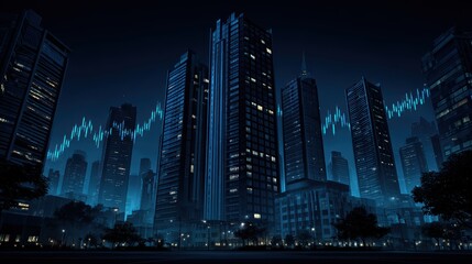 Crypto City: Financial District, Blockchain, Stock Market