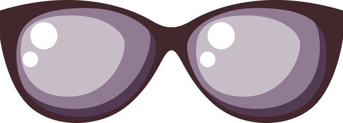 vector illustration of eyewear