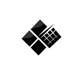 Dark geometric shapes design