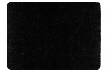 Weathered black textured surface with rounded edges, offering transparent overlay for seamless graphic design integration