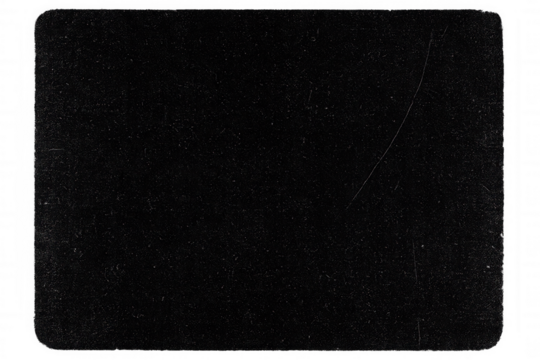 Weathered black textured surface with rounded edges, offering transparent overlay for seamless graphic design integration