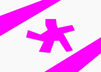 Obraz premium abstract pink background with arrows