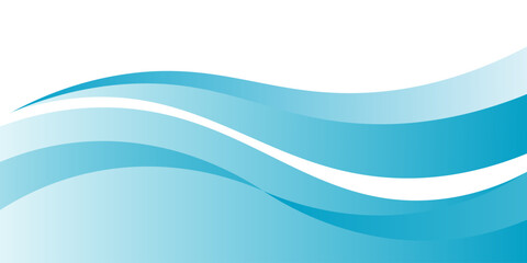 Blue and white business wave banner background. vector. eps10