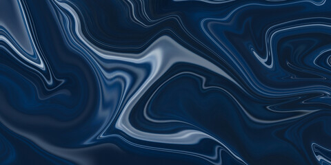 Dark Blue Abstract Liquid Background – Modern Fluid Texture Wallpaper