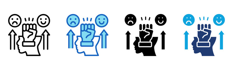 Coping icon Multi Style Vector Illustration