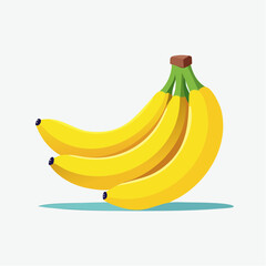 Bunch Of Yellow Bananas Illustration