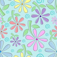 seamless floral pattern