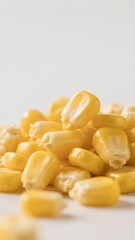 Closeup of corn kernels