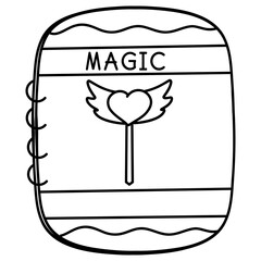 Doodle halloween education 