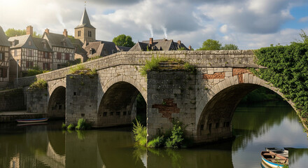 Obraz premium A happy African American man with a playful, closed-mouth smile.