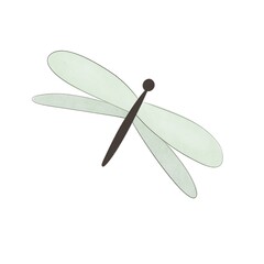 cartoon butterfly. Colorful illustration, flat style. design for cards, print, posters, logo, cover	
