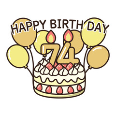 誕生日ケーキ