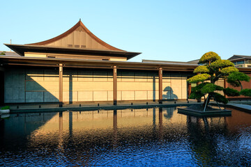 Fototapeta premium The architectural environment of the Asian Art Hotel