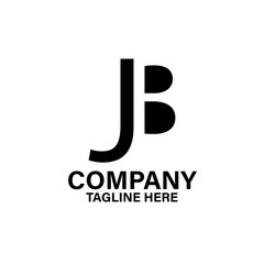 Abstract JB Company Logo Design Modern Branding for Business and Corporate Identity - Design Concept