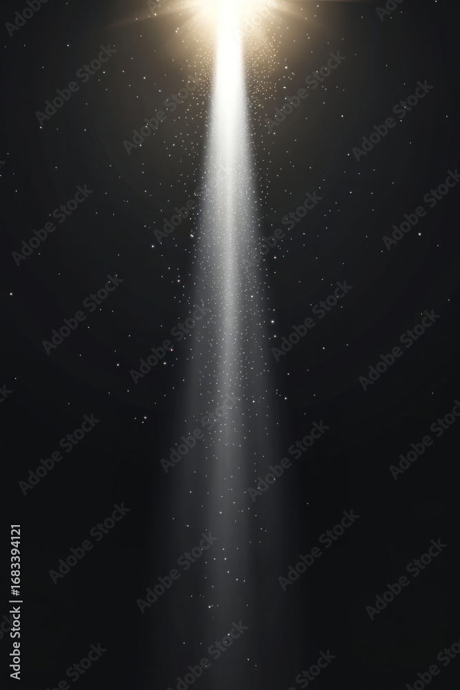 Canvas Prints light beam effect background dark spotlight.