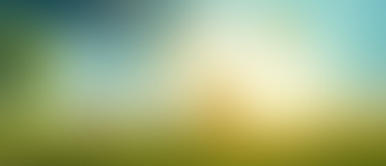 Obraz premium Abstract empty dark blue gradient soft light background of studio room for art work design.