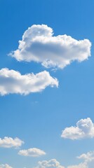 Obraz premium Clouds in a Blue Sky