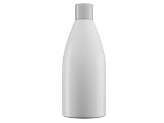 Blank body lotion bottle mockup for skincare and beauty packaging 3d render

