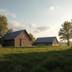 Obraz premium Pastoral Tranquility 