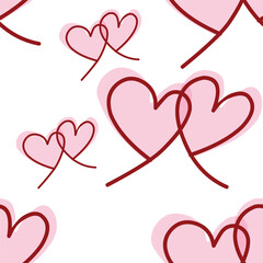 valentine hearts background