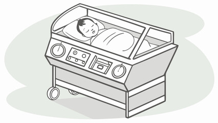 hand drawn vector illustration of a cash register