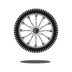 Tubeless tire vector illustration