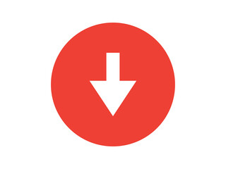 down arrow button icon