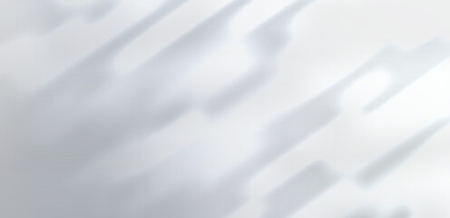 Transparent foliage shadow overlay with dappled light on concrete wall. Minimal vector texture for nature background, mockup scene, product design, tropical studio effect or realistic abstract style.