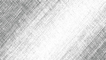 Subtle Grunge Texture with Horizontal Scratch Lines, Vintage Worn Effects, Ideal for Overlays, Textile Design, and Retro vector design on transparent background
