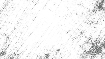 White Grunge Texture with Black Scratches, Distressed Minimalist Monochrome Surface, Vintage Noise Urban  Overlay  Abstract Mild Textured Effect, Black on White Illustration background
