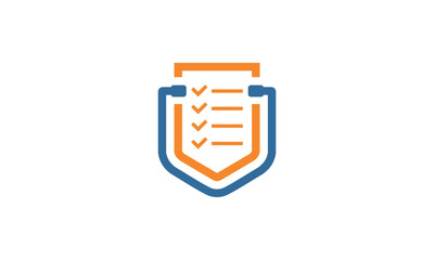 A graphic image with a doctor's absence theme on a white background. Vector graphic base.