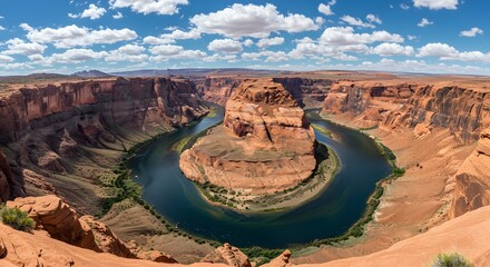 Horseshoe Bend Grand Canyon Panorama