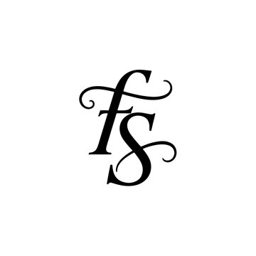 Professional FS Initial Logo for Corporate Identity and Branding