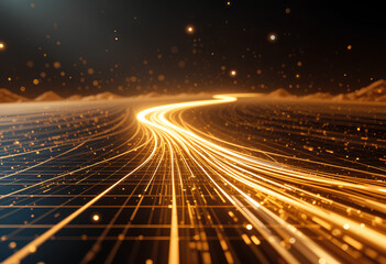 High-Speed Gold Streaming Data Moving on an AI-Powered Digital Road