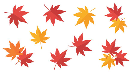 Autumn Maple Leaves Pattern