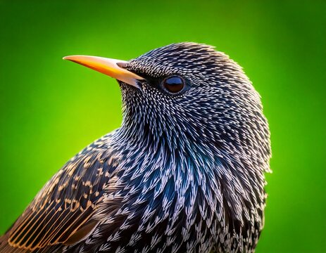 Colorful exotic birds perched on branches and feeders in vibrant natural backgrounds, featuring cardinals, parrots, finches, hummingbirds, woodpeckers, and tropical wildlife