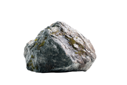 Gray stone, irregular shape