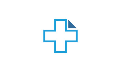 a graphic image with a medical document theme, with a white background. Vector graphic base.