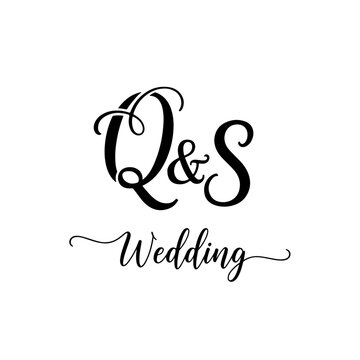 Minimalist QS Initial Logo