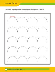 Prewriting skills, line practice sheet for kindergarten, Handwriting practice for kids. Fine motor skills. Line tracing worksheet. Activity page for kids. Tracing worksheet for preschool.